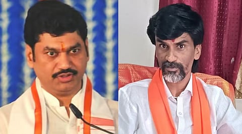 Manoj Jarange Patil Dhananjay Munde