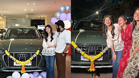 Ankita Walawalkar New Car