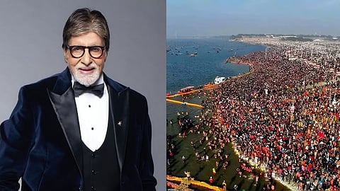 Amitabh in maha kumbha mela