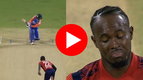 IND vs ENG: आर्चरने 150.3KMPH च्या स्पीडने टाकला बॉल, तिलक वर्माने रॉकेट स्पीडने पाठवला मैदानाबाहेर - VIDEO