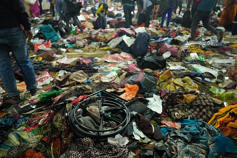 mahakumbh stampede : महाकुंभमेळ्यातील चेंगराचेंगरीत ३० भाविकांचा मृत्यू (पीटीआय) 