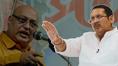 Udayanraje Bhosale on Rahul Solapurkar 
