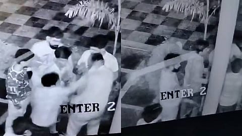  Shiv Sena Sub District Chief Santosh Amle son beaten 