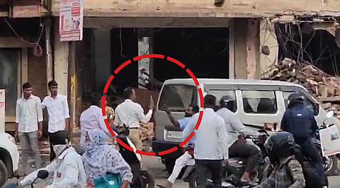 Pune Police Attack 