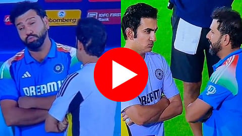 IND vs ENG 1st ODI: टीम इंडियात भाकरी फिरणार? सामन्यानंतर गंभीरने रोहितला झापलं, पाहा  VIDEO