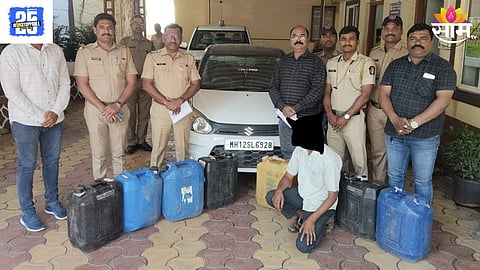  police seizes hand made liquor 