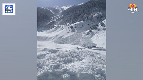 Badrinath Glacier Collapses