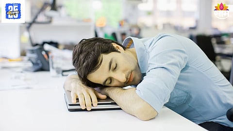 Sleeping In Office