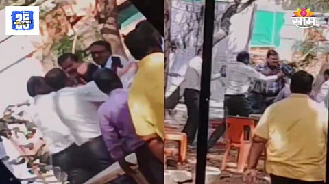 Gangakhed fight between vice principal and senior professor 