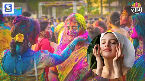 रंग खेळताना केस आणि त्वचेला होणारं नुकसान टाळा; फक्त 'या' दोन गोष्टींचा नक्की वापर करा