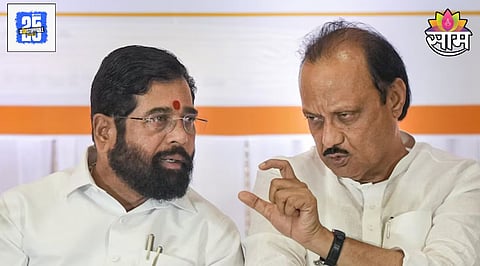 Ajit pawar Eknath shinde