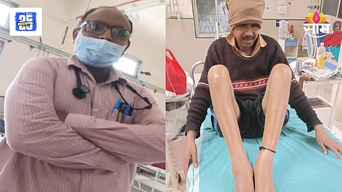 Doctor forcibly discharges patient undergoing treatment
