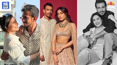 Yuzvendra Chahal and Dhanashree Verma