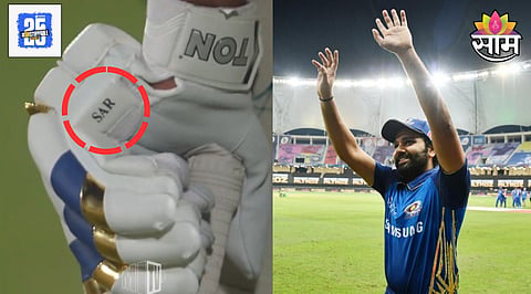 rohit sharma gloves