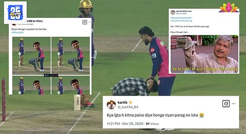Social Media Reaction on Riyan Parag
