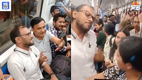 Delhi Metro Viral Video