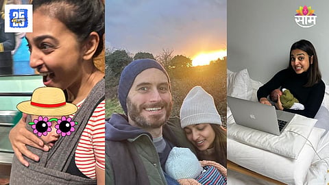 Radhika Apte Returned India With Daughter