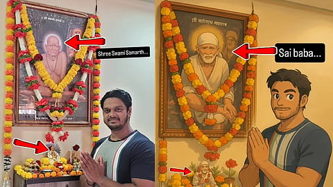 Ghibli Image Swami Samarth became Sai Baba
