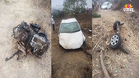 Chhatrapati Sambhajinagar Vaijapur car accident
