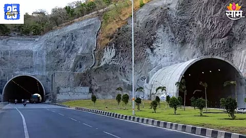 Thane Borivali Tunnel Road 