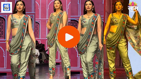 Pregnant Gauahar Khan Ramp Walk