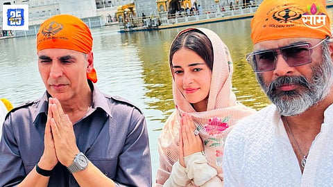 Kesari Chapter 2  Team Visit Golden Temple