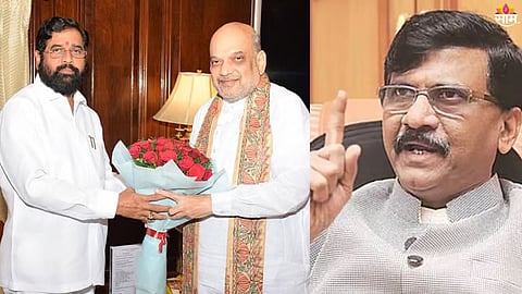 Sanjay raut on eknath shinde 