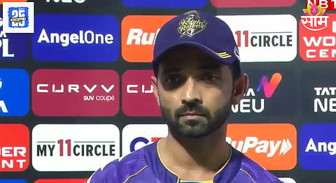 Ajinkya Rahane furious