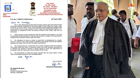 Prakash Ambedkar on pakistan indus water treat