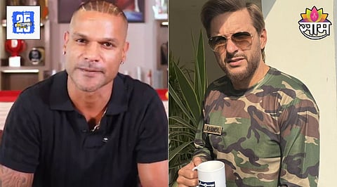 Shahid Afridi Shikhar Dhawan