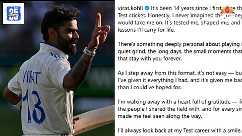 Virat Kohli Retirement