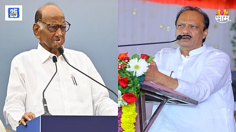 Sharad Pawar and Ajit Pawar 