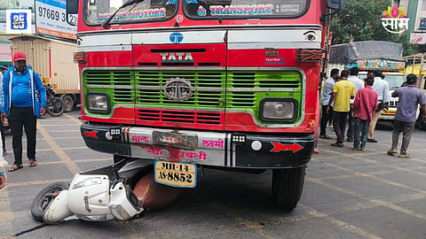 Tragic Pune Road Accident CCTV Video
