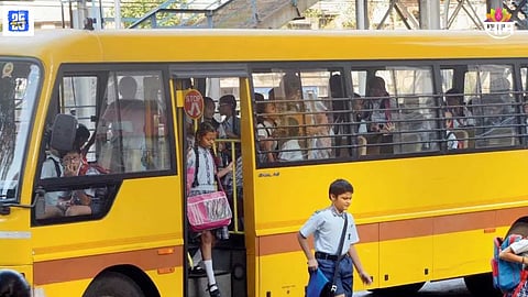 Maharashtra school bus  
