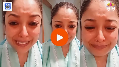 Tanushree Dutta Crying Video 