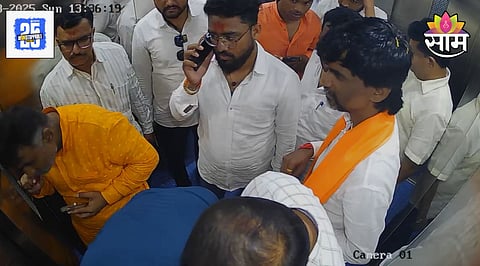 Manoj Jarange Patil Lift Accident 