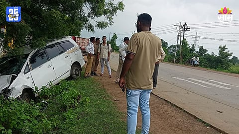 Accident: भंडाऱ्यात अपघाताचा थरार! भरधाव कारची दुचाकीला धडक, आजोबा आणि नातीचा दुर्दैवी मृत्यू 