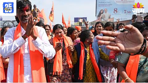 Manoj Jarange Morcha: मनोज जरांगेंच्या मोर्चाचा दुसरा दिवस, किल्ले शिवनेरीच्या पायथ्याशी नतमस्तक होऊन मुंबईकडे निघणार; पाहा VIDEO