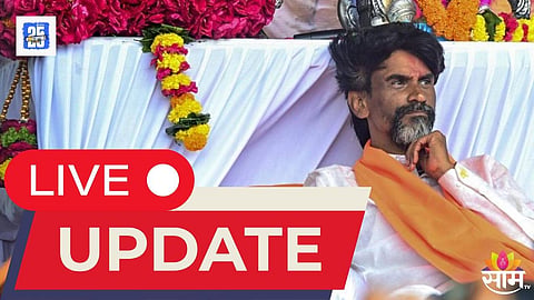 Manoj jarange patil protest live updates : 
