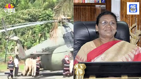 President Droupadi Murmu’s Helicopter Landing Incident in Kerala