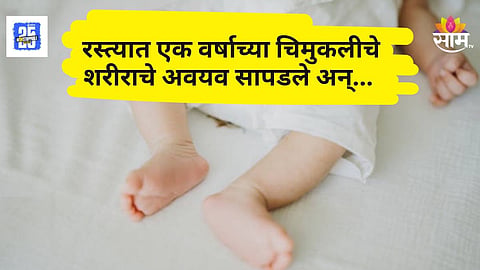 Shocking : बुलढाण्यात एक ते दीड वर्षाच्या मुलीचे अवशेष सापडले, पोलिसांनी केला धक्कादायक खुलासा