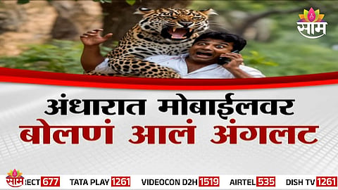 The spot near Narayangaon where a leopard attacked an 18-year-old boy while he was talking on his mobile at night.