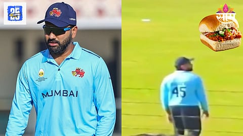 Rohit sharma vada pav reply