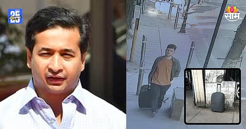 Nitesh Rane: नितेश राणे यांच्या शासकीय बंगल्याबाहेर सापडली बेवारस बॅग, सीसीटीव्ही VIDEO समोर 