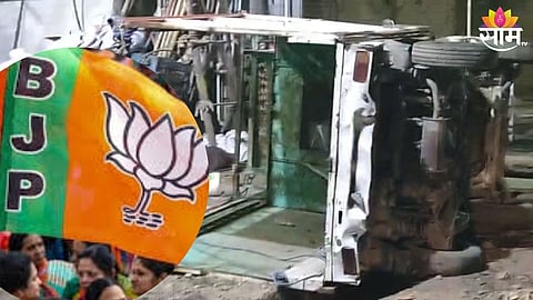 Attack On BJP Winning Candidate In Akola 