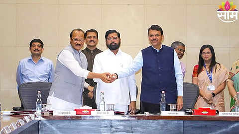 Maharashtra Chief Minister chairs the state cabinet meeting approving major infrastructure, employment and housing projects.