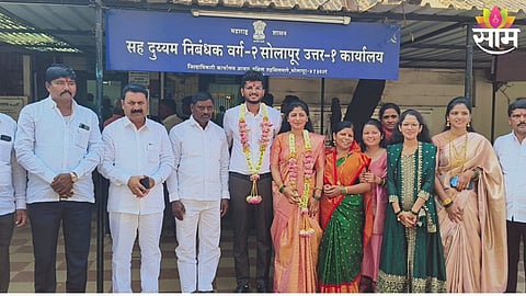 A simple registered wedding in Solapur sends a powerful message of social responsibility.