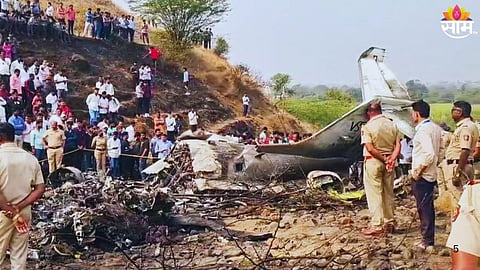 Ajit Pawar Plane Crash In Baramati 