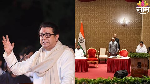 Raj Thackeray reacts sharply on Maharashtra politics after Sunetra Pawar’s swearing-in as Deputy Chief Minister.
