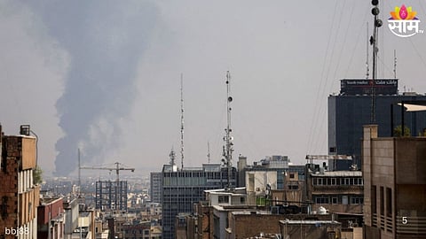 Israel Hits Iran Capital : 